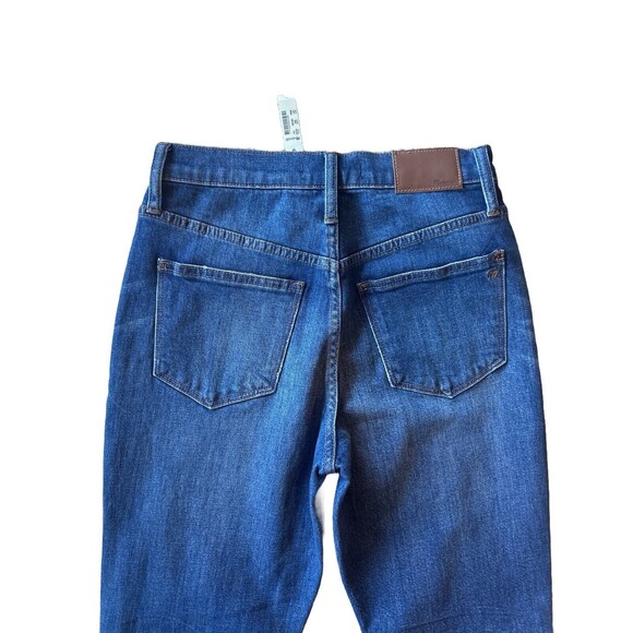 NWT Madewell Women's 24 The High-Rise Slim Boyjean Jeans Style H3322 NEW - Picture 8 of 8